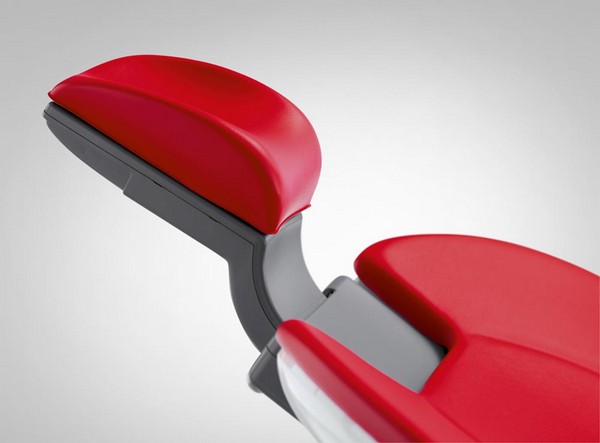 Sillón dental SINIUS: Reposacabezas Motorizado