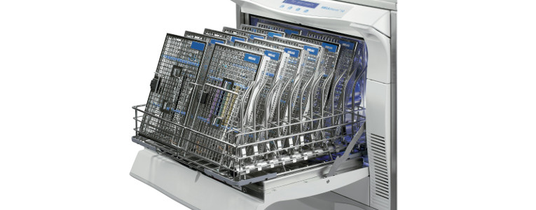 Termodesinfectadora Melatherm: cesta extraíble
