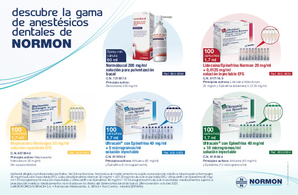 Folleto de anestésicos Normon