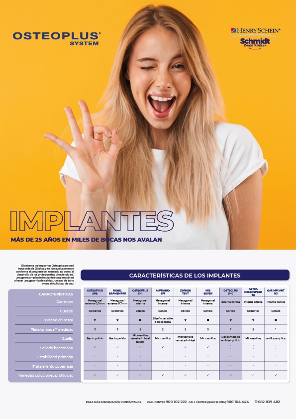 Salesfolder de implantes 2023