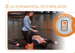 La herramienta: desfibrilador