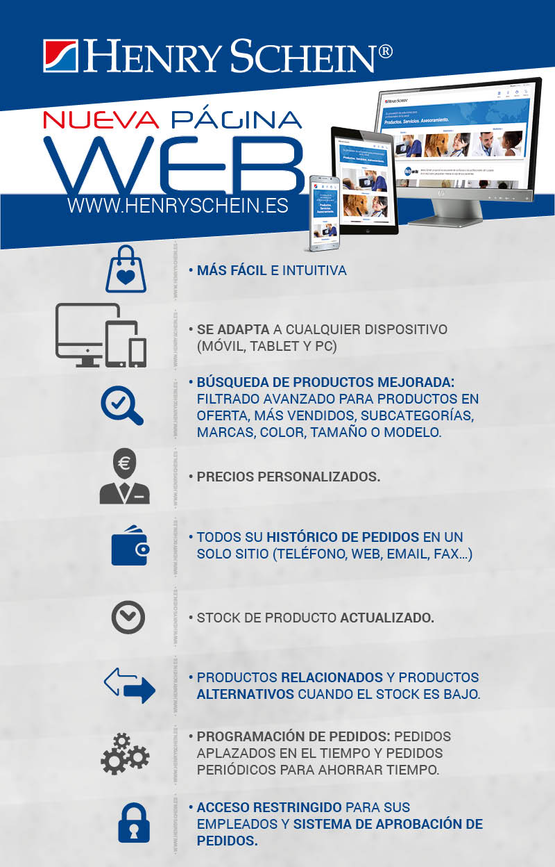 Nueva web de Henry Schein
