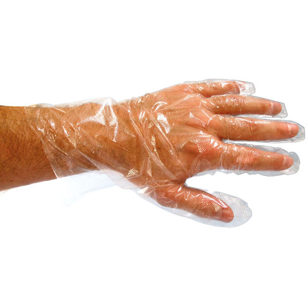 GUANTES DE PLÁSTICO