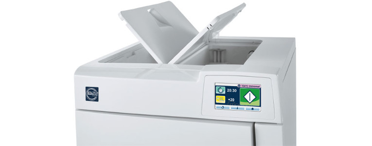 Autoclave B Futura: cubierta