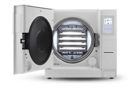 Autoclave E8: Abierto