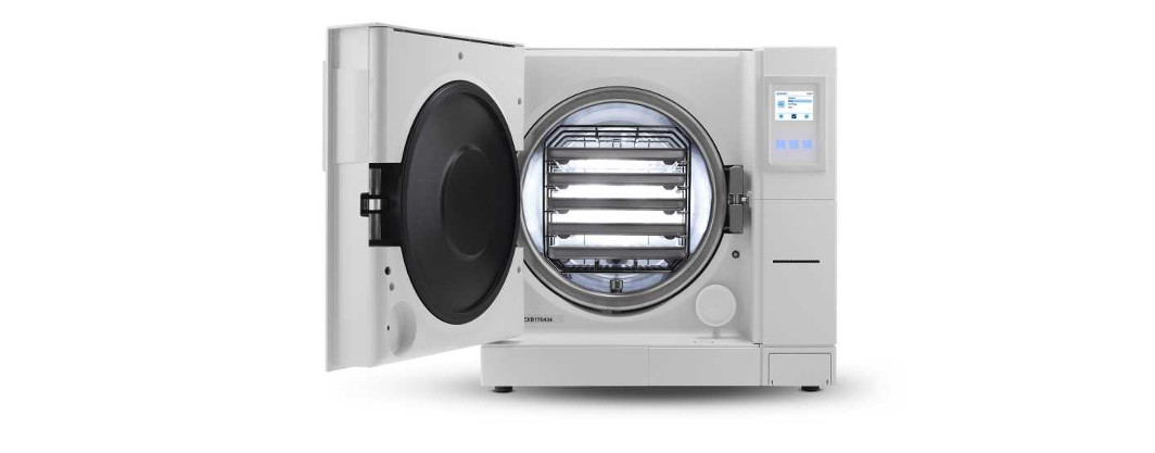 Autoclave E8: Abierto