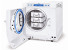 Autoclave Vacuklav 23B+: Puerta abierta