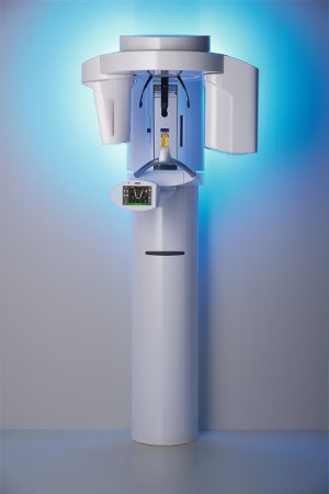 Panorámico ORTHOPHOS SL 2D Dentsply Sirona: Luz ambiental azul