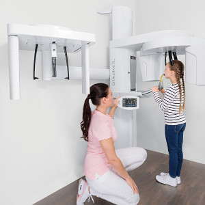 Panorámico AXEOS Dentsply Sirona:paciente