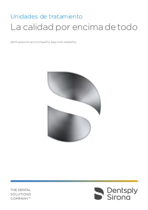 Cátalogo de calidad de sillones dentales. Dentsplay Sirona (pdf)
