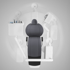 Sillón dental Intego Ambidiestros: Giro ergonómico perfecto