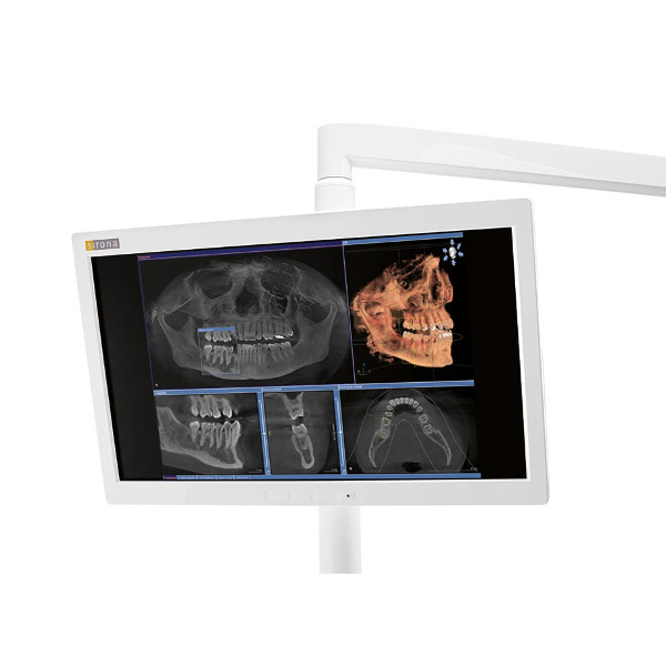 Sillón dental INTEGO ambidiestros: Pantalla SIVISION 22'' AC