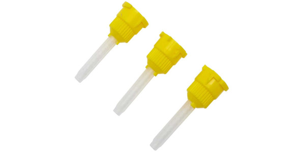 PUNTAS MEZCLADORAS AMARILLAS 50U